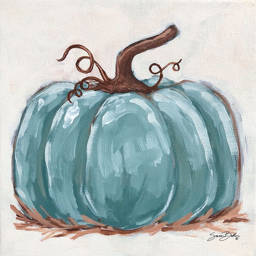 Pumpkin Close-Up III art print by Sara Baker for $57.95 CAD