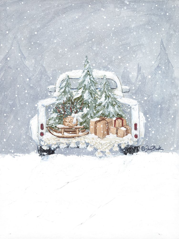 A Vintage Tree Tradition II art print by Sara Baker for $57.95 CAD
