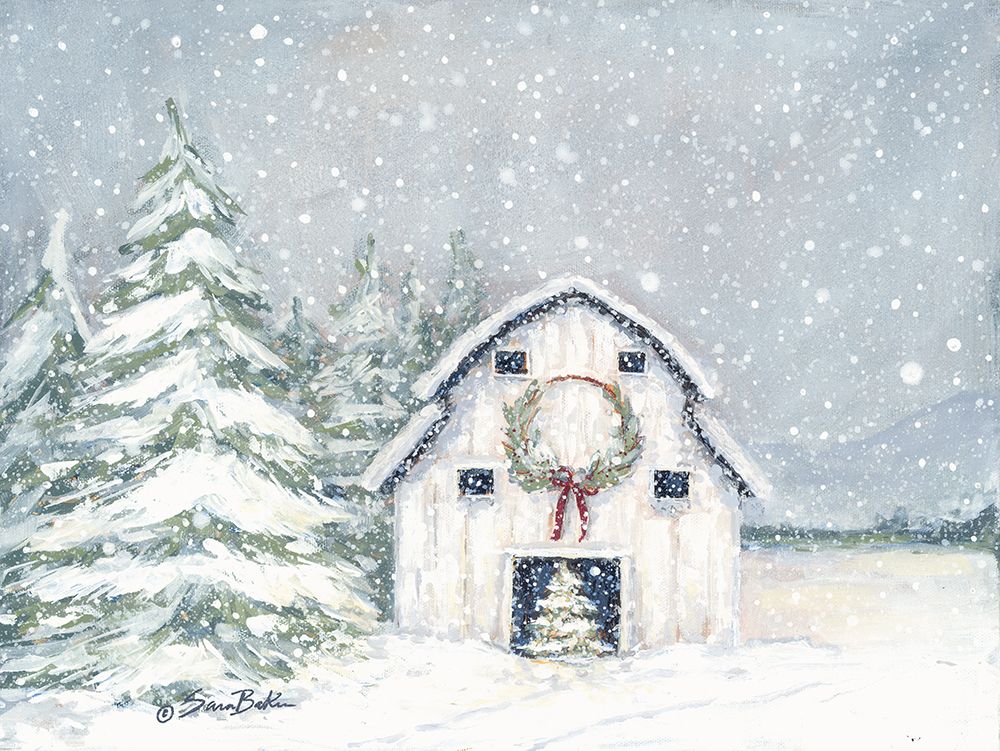 A Vintage Tree Farm Tradition #3 art print by Sara Baker for $57.95 CAD