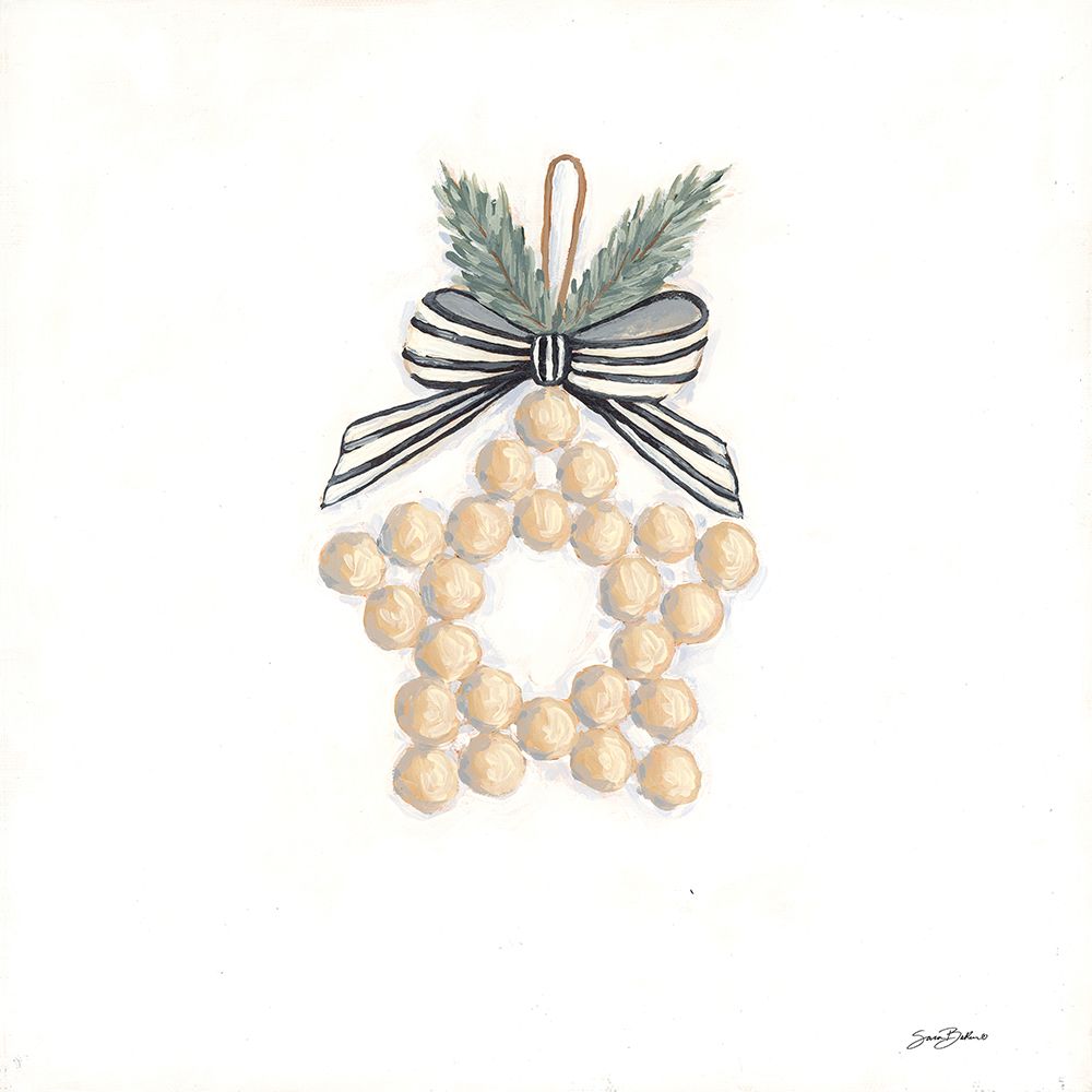 Farmhouse Ornament I art print by Sara Baker for $57.95 CAD