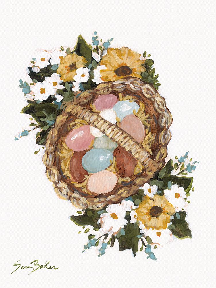 Hen House Harvest art print by Sara Baker for $57.95 CAD