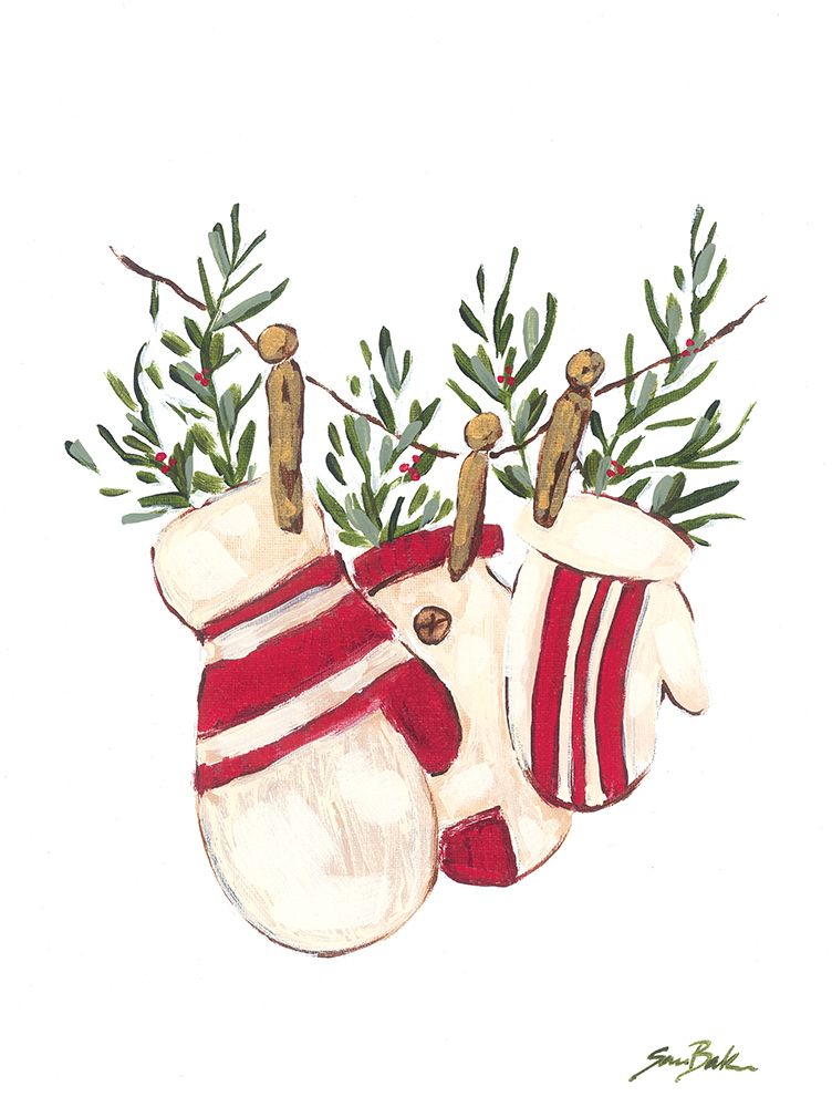 Christmas Memories 2 art print by Sara Baker for $57.95 CAD