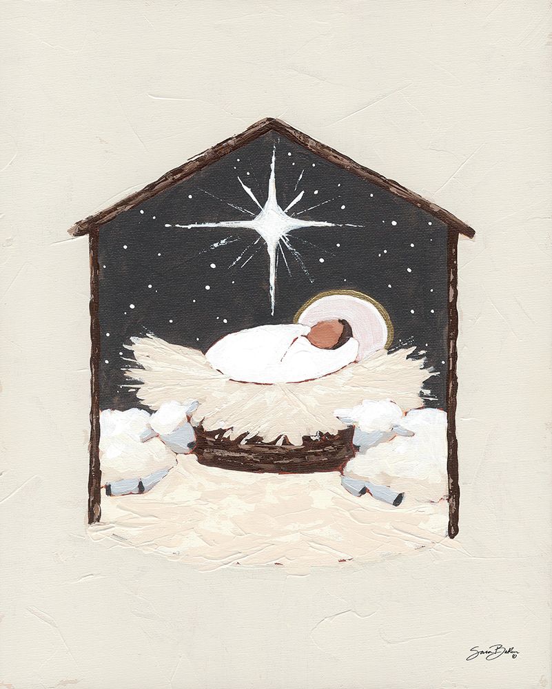 The King is Born art print by Sara Baker for $57.95 CAD