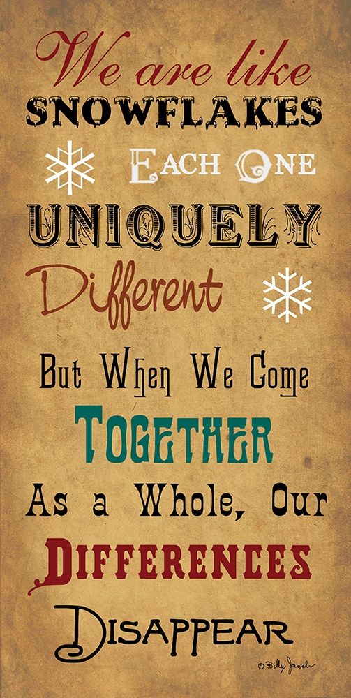 Uniquely Different art print by Billy Jacobs for $57.95 CAD