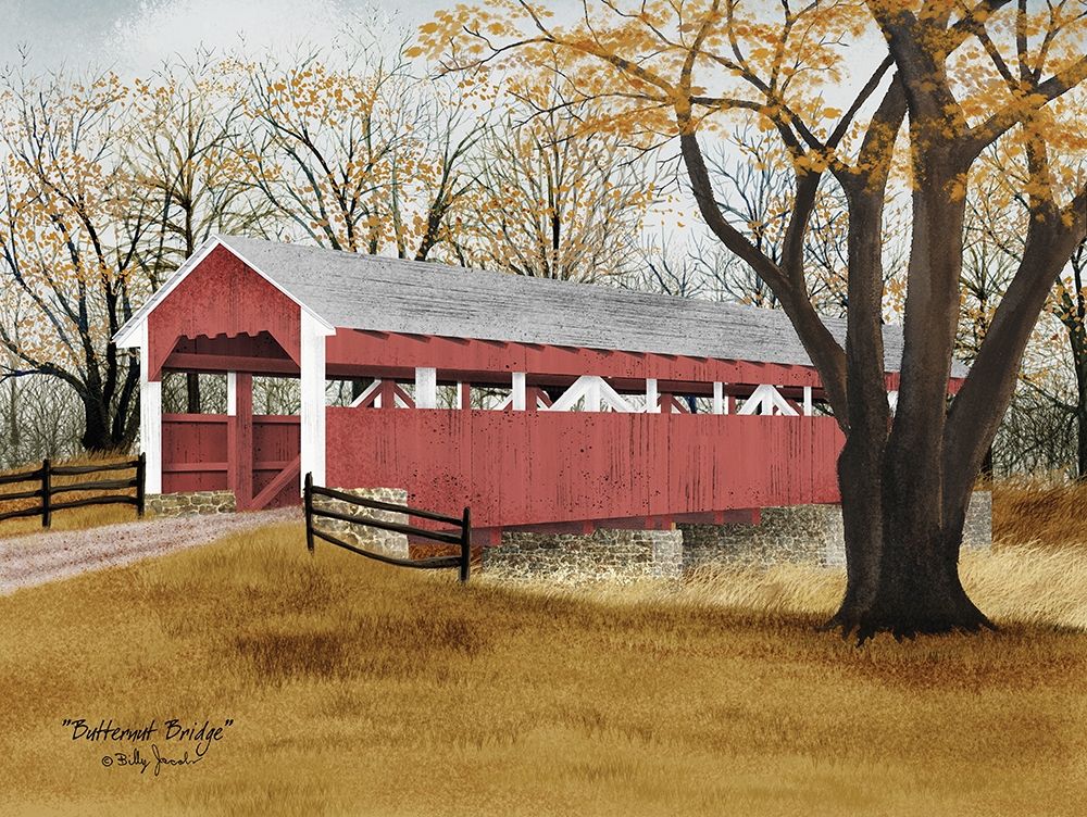 Butternut Bridge art print by Billy Jacobs for $57.95 CAD
