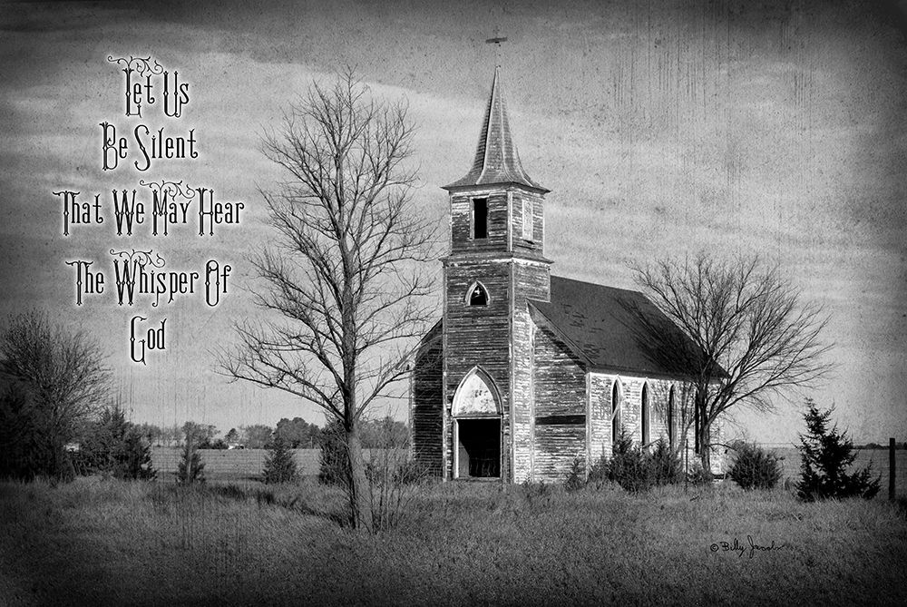 Let Us be Silent art print by Billy Jacobs for $57.95 CAD