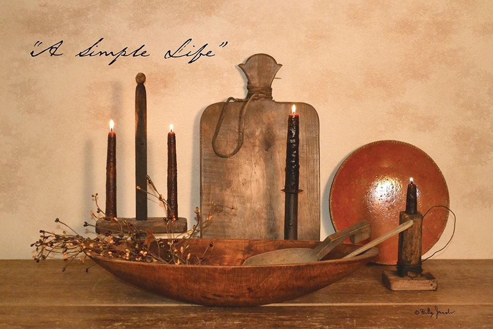 A Simple Life art print by Billy Jacobs for $57.95 CAD