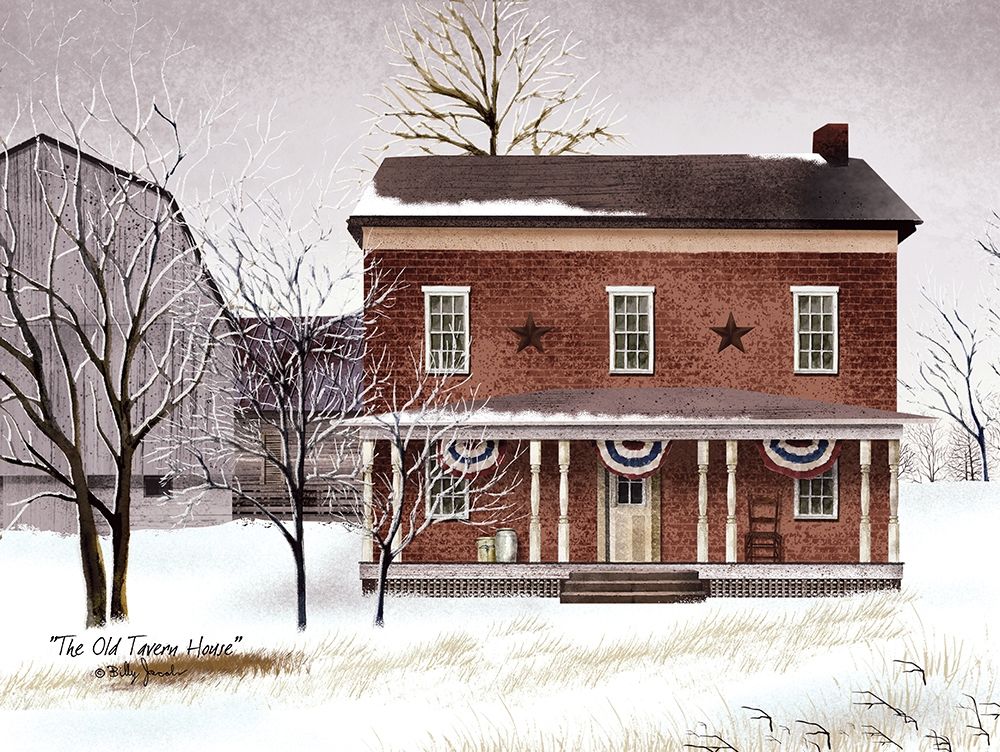 The Old Tavern House art print by Billy Jacobs for $57.95 CAD
