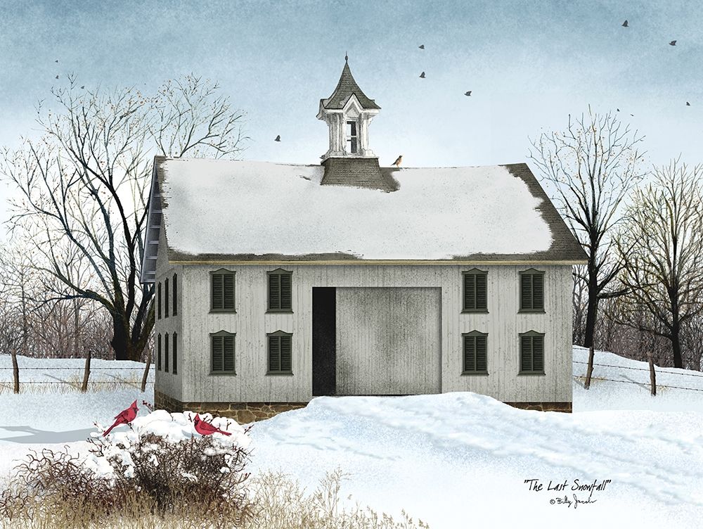 The Last Snowfall art print by Billy Jacobs for $57.95 CAD