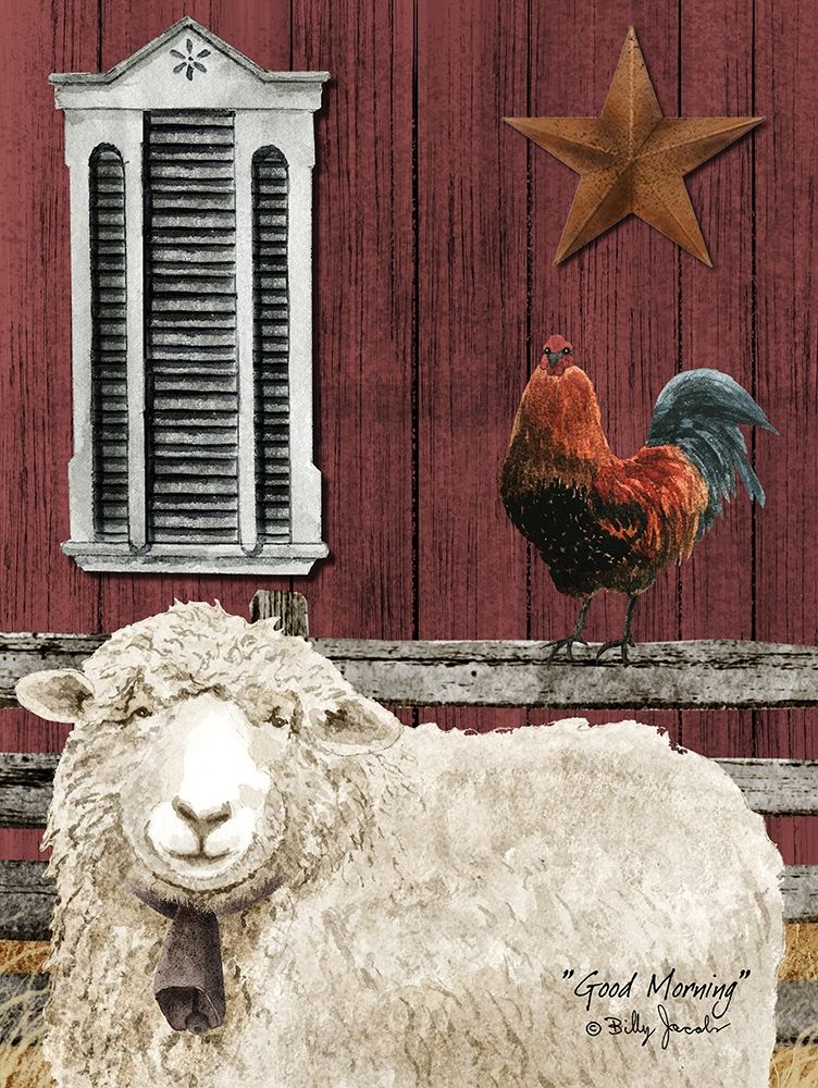 Good Morning art print by Billy Jacobs for $57.95 CAD