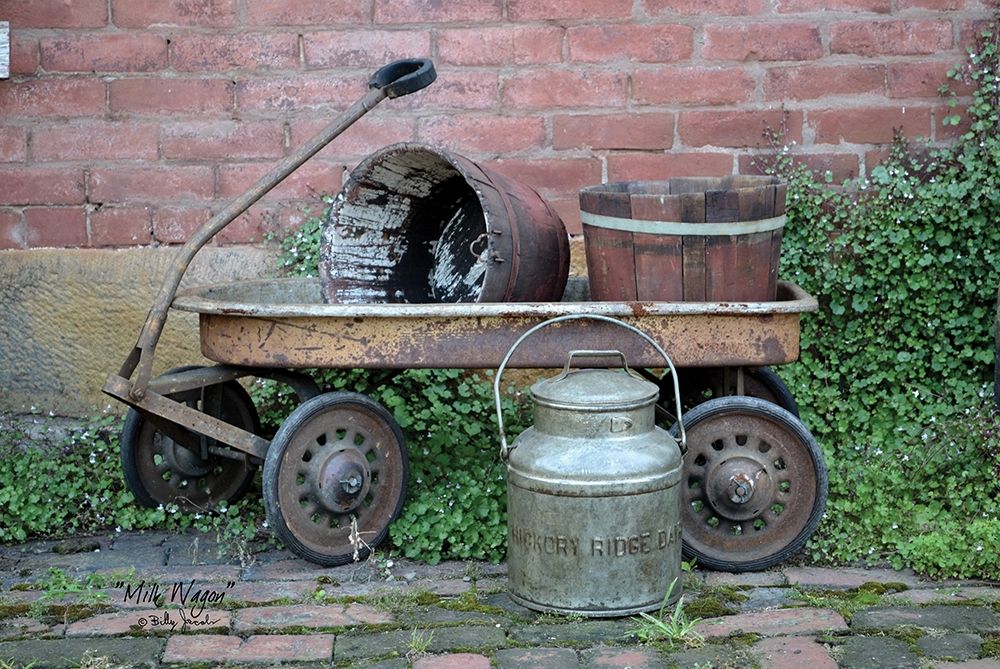 Milk Wagon art print by Billy Jacobs for $57.95 CAD