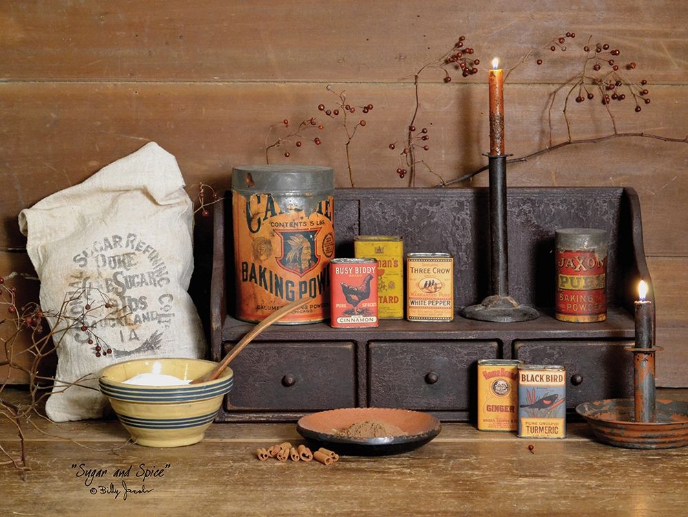 Sugar and Spice art print by Billy Jacobs for $57.95 CAD