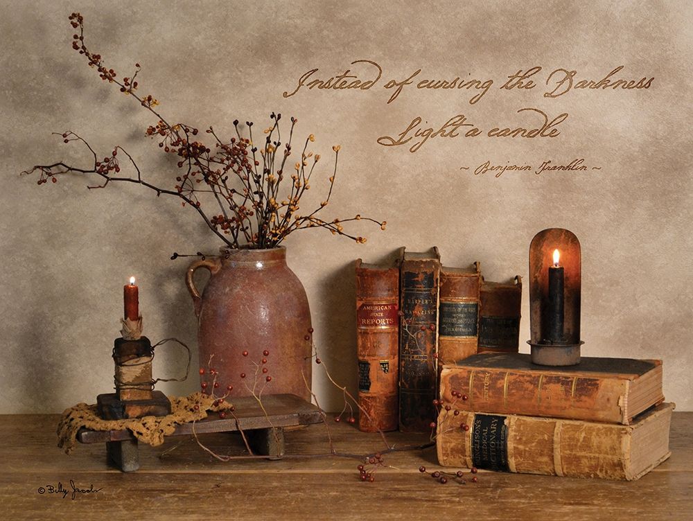 Light a Candle art print by Billy Jacobs for $57.95 CAD