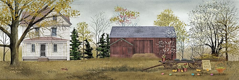 Chicks for Sale art print by Billy Jacobs for $57.95 CAD