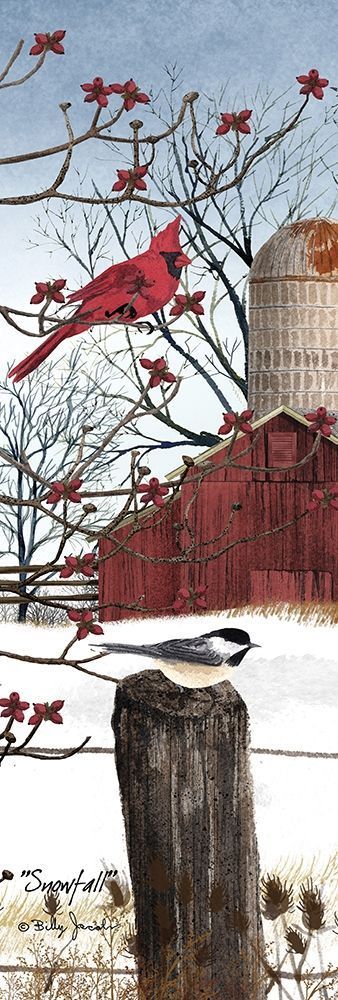 Snowfall art print by Billy Jacobs for $57.95 CAD