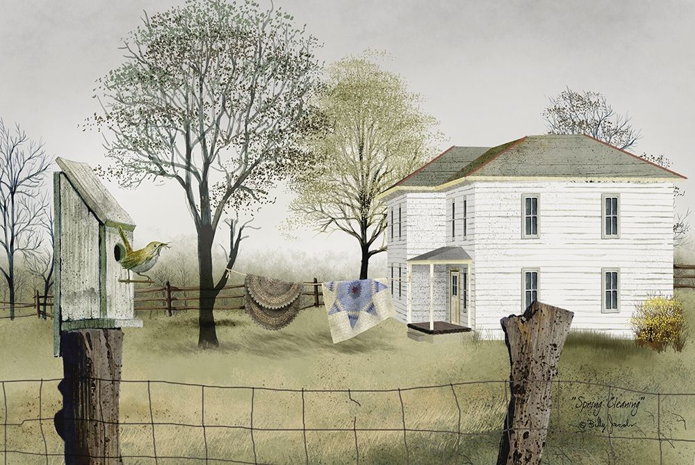 Spring Cleaning art print by Billy Jacobs for $57.95 CAD