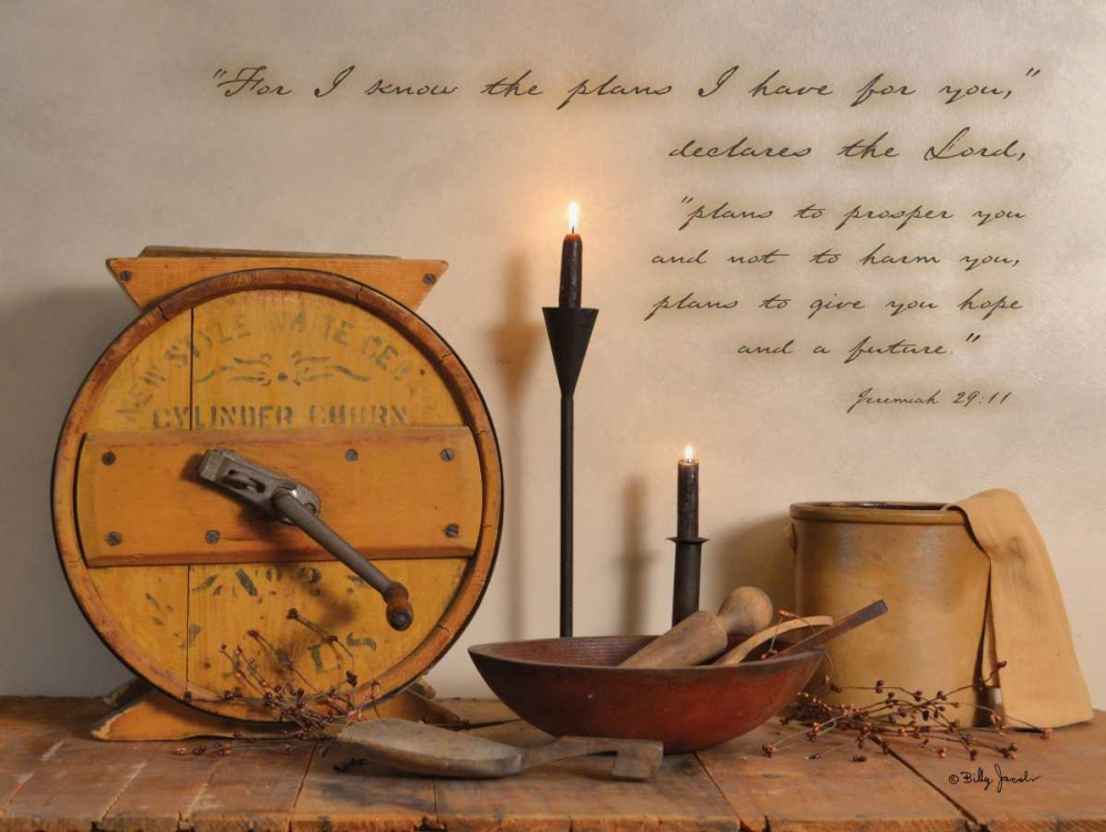The Plans I Have For You art print by Billy Jacobs for $57.95 CAD
