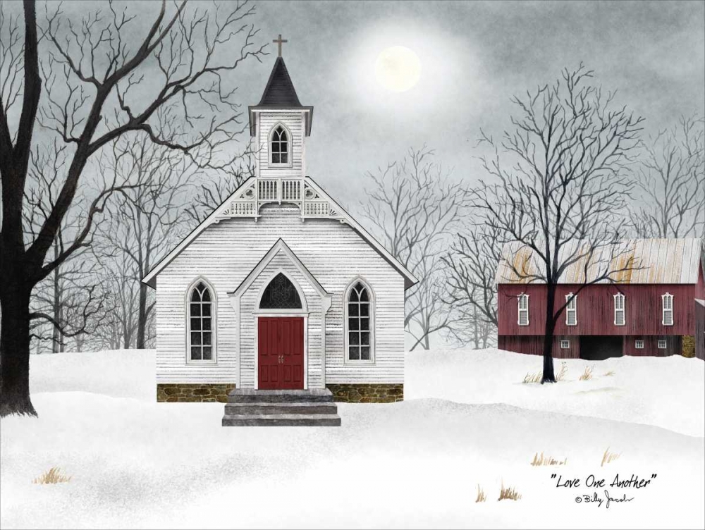 Love One Another art print by Billy Jacobs for $57.95 CAD