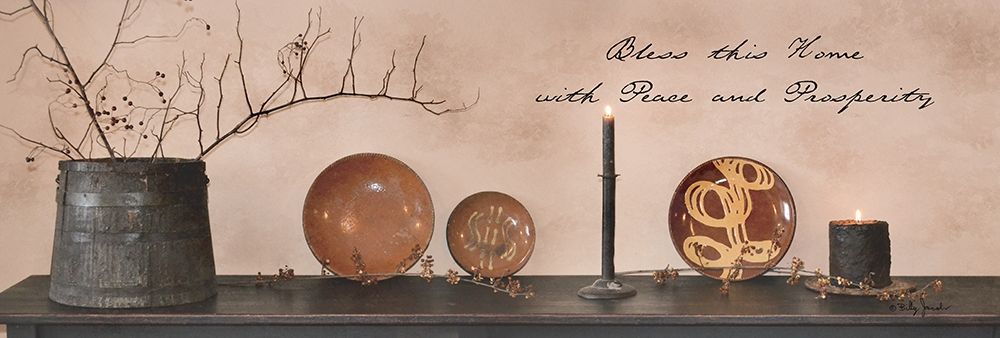 Bless This Home with Peace and Prosperity art print by Billy Jacobs for $57.95 CAD
