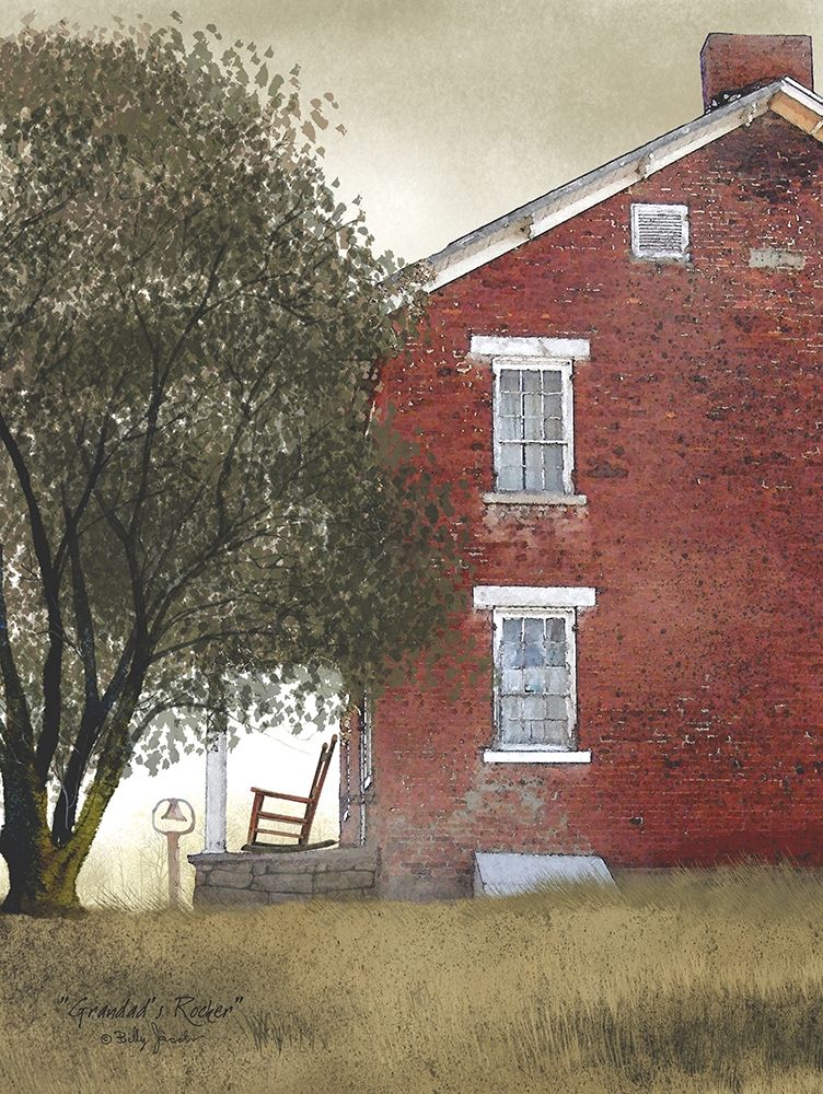 Granddads Rocker art print by Billy Jacobs for $57.95 CAD