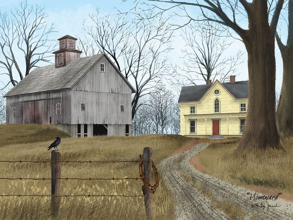 Homeward art print by Billy Jacobs for $57.95 CAD