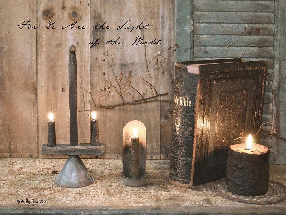 For Ye are the Light art print by Billy Jacobs for $57.95 CAD