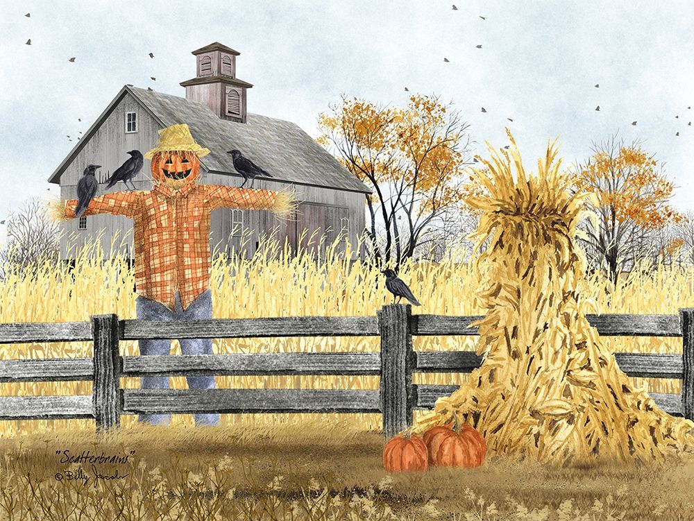 Scatterbrains art print by Billy Jacobs for $57.95 CAD