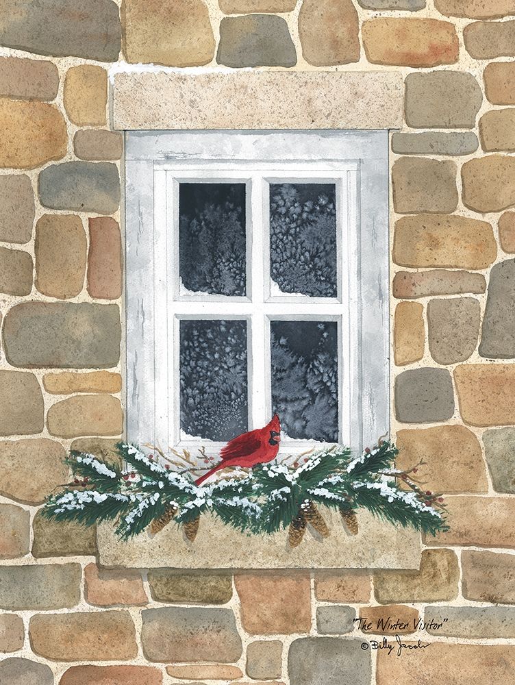 Winter Visitor art print by Billy Jacobs for $57.95 CAD