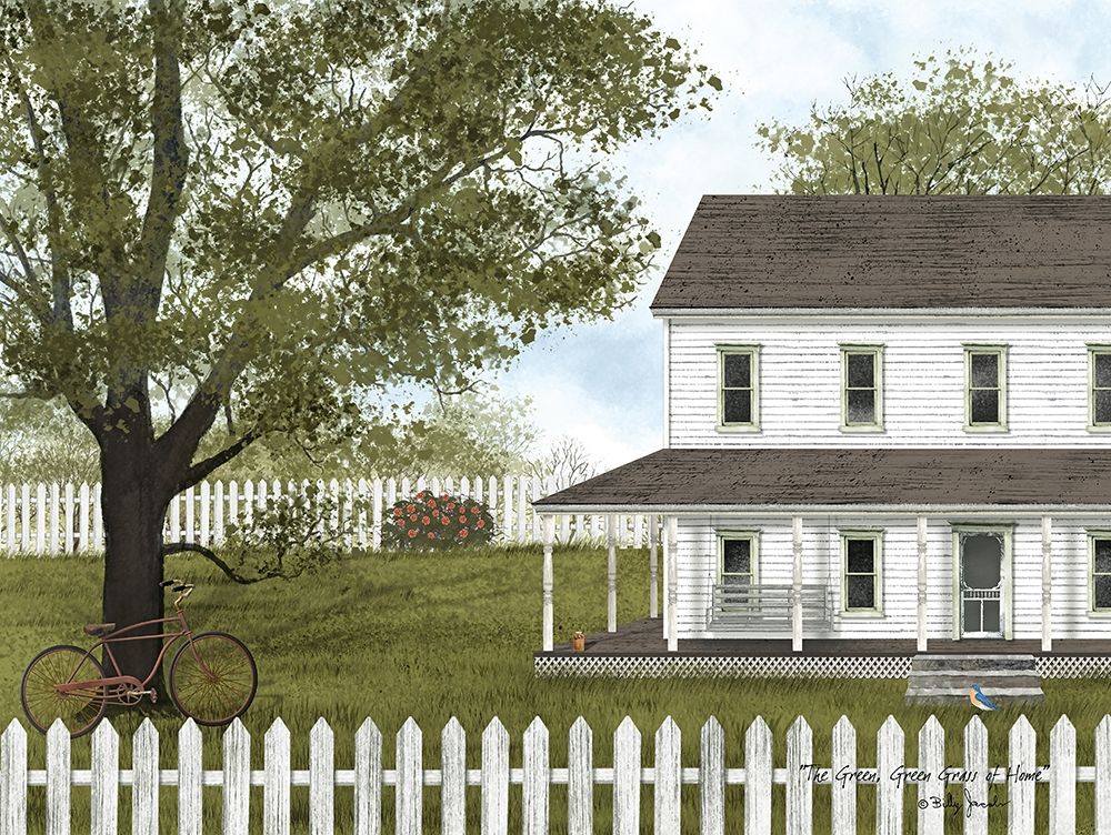 Green, Green Grass of Home art print by Billy Jacobs for $57.95 CAD