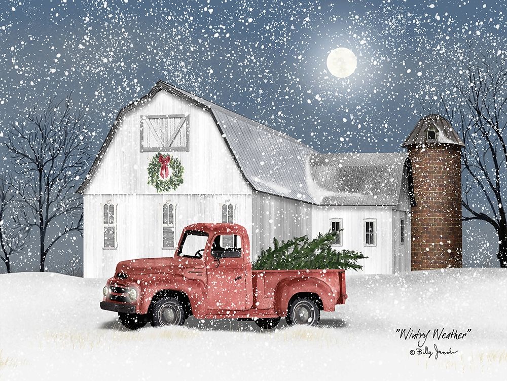 Wintery Weather art print by Billy Jacobs for $57.95 CAD