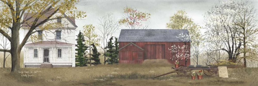 Spring Flowers for Sale art print by Billy Jacobs for $57.95 CAD