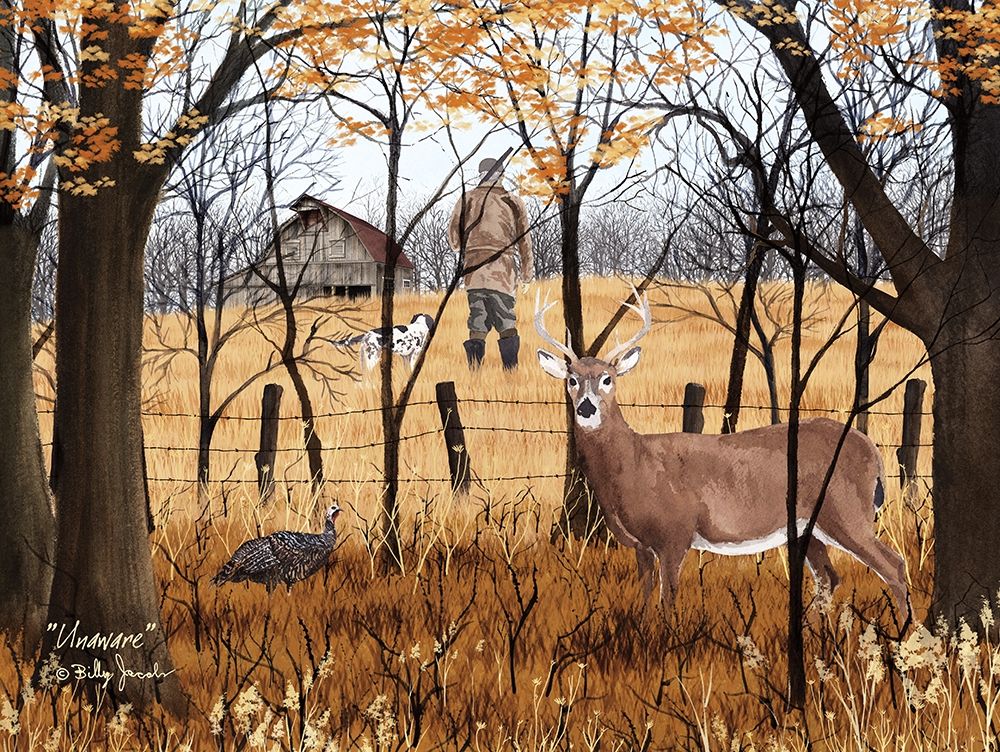 Unaware art print by Billy Jacobs for $57.95 CAD