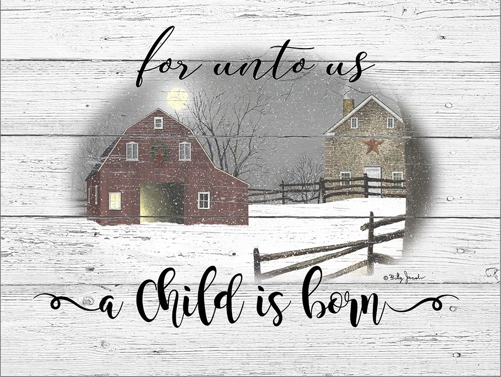 A Child is Born art print by Billy Jacobs for $57.95 CAD