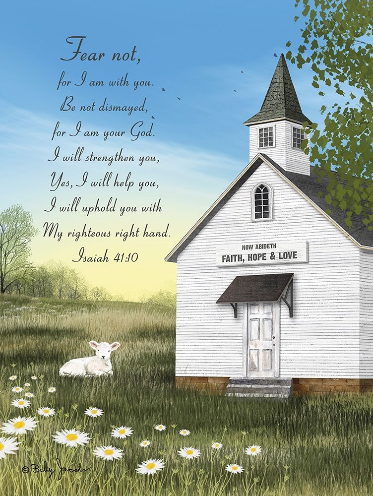 Fear Not with Verse art print by Billy Jacobs for $57.95 CAD