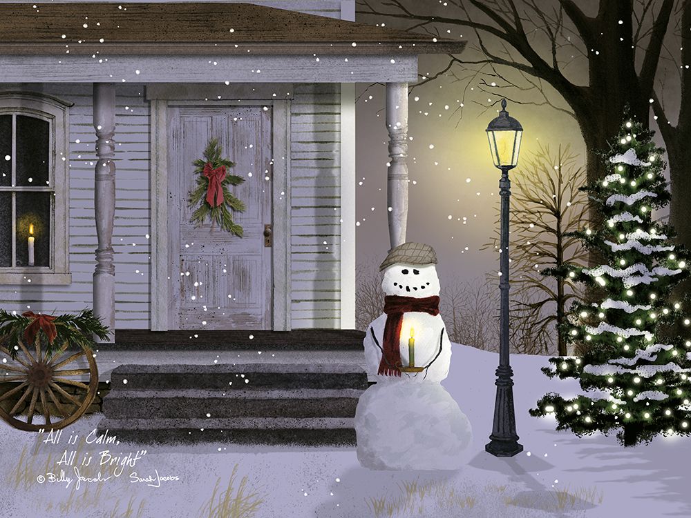 All is Calm, All is Bright art print by Billy Jacobs for $57.95 CAD