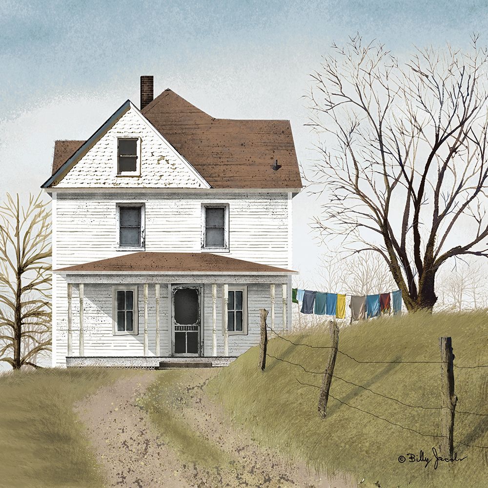 Old Township Road II art print by Billy Jacobs for $57.95 CAD