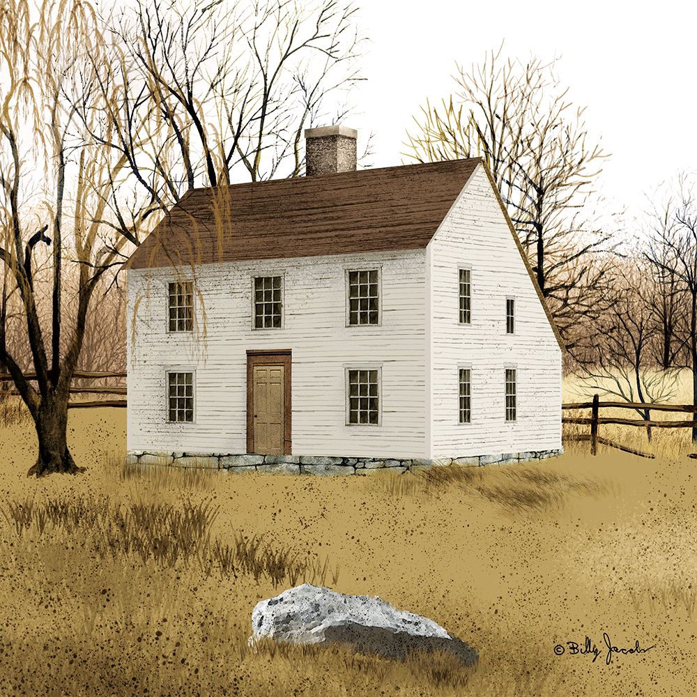New England Saltbox II art print by Billy Jacobs for $57.95 CAD