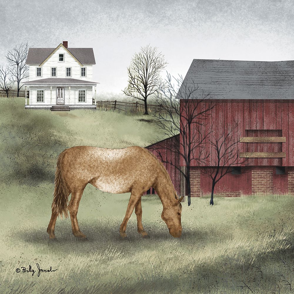 Old Mare art print by Billy Jacobs for $57.95 CAD