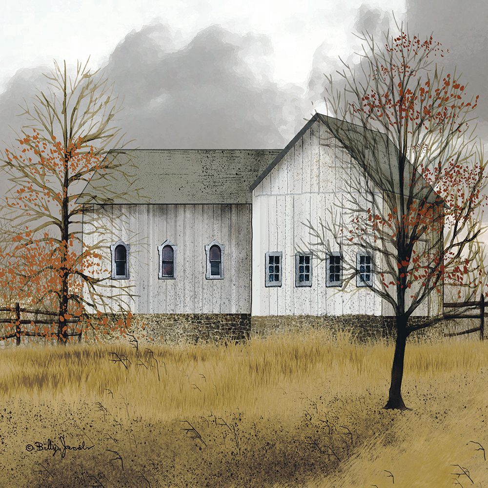 Peaceful Barn art print by Billy Jacobs for $57.95 CAD