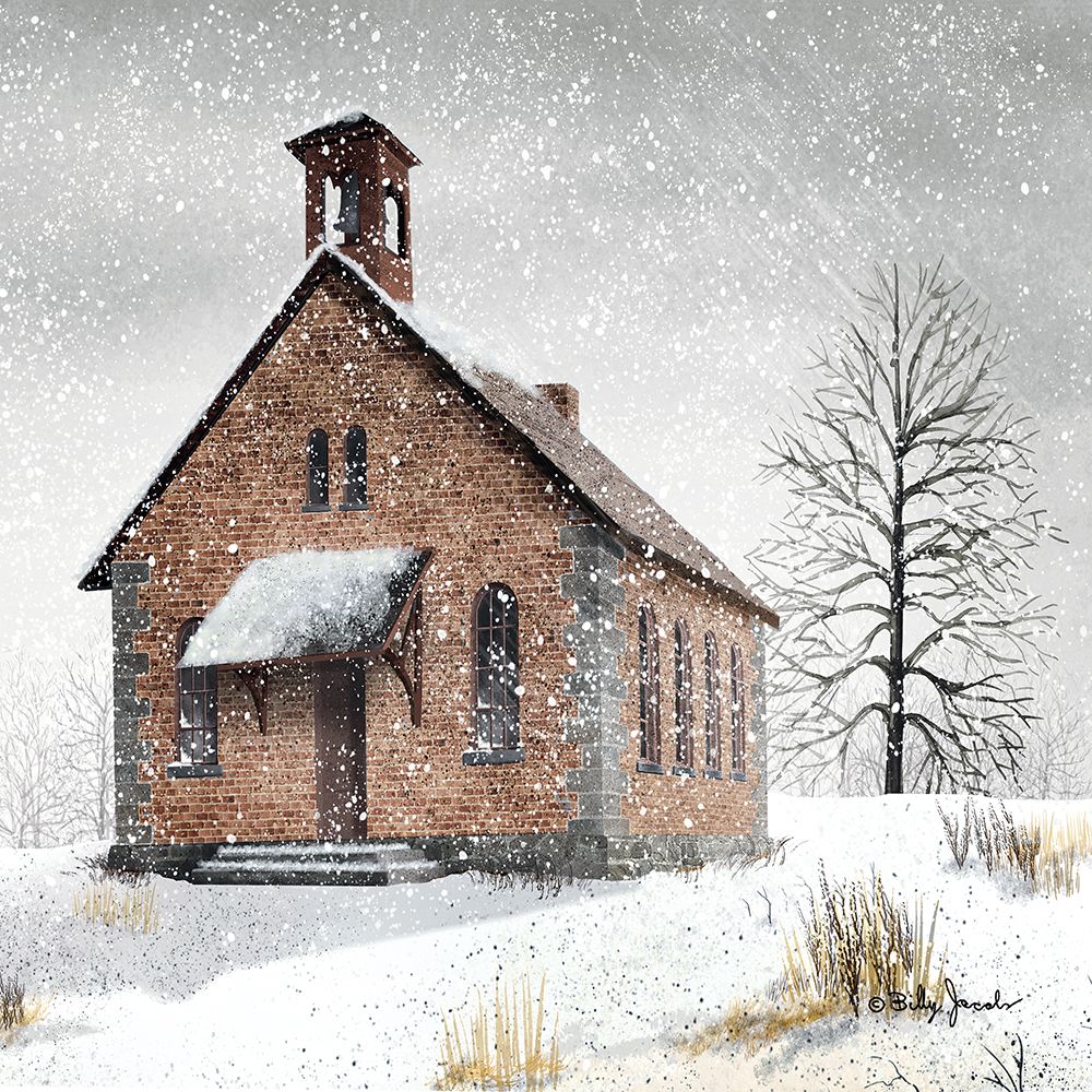 Snow Day II art print by Billy Jacobs for $57.95 CAD