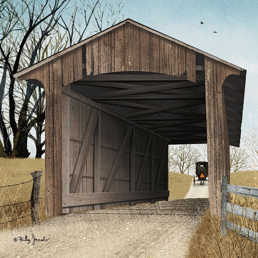 Old Millers Creek Bridge II art print by Billy Jacobs for $57.95 CAD