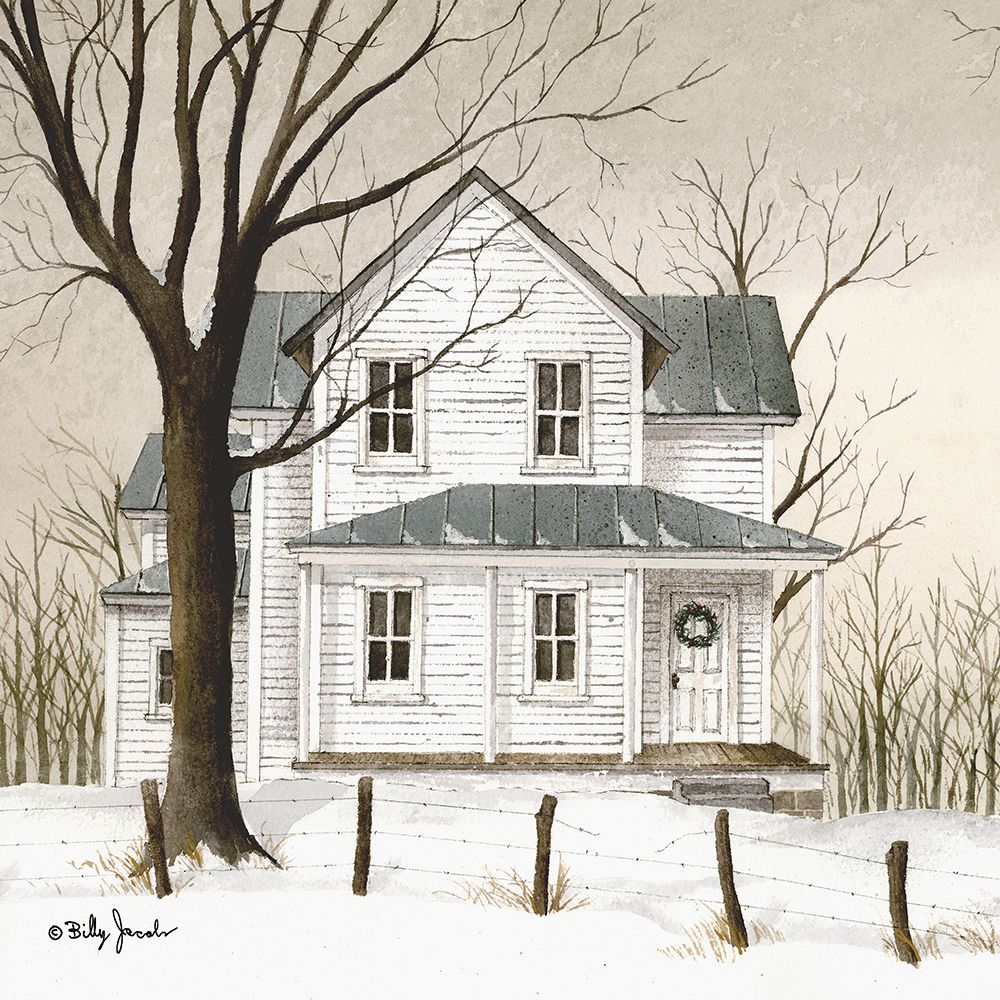 Home for Christmas II art print by Billy Jacobs for $57.95 CAD