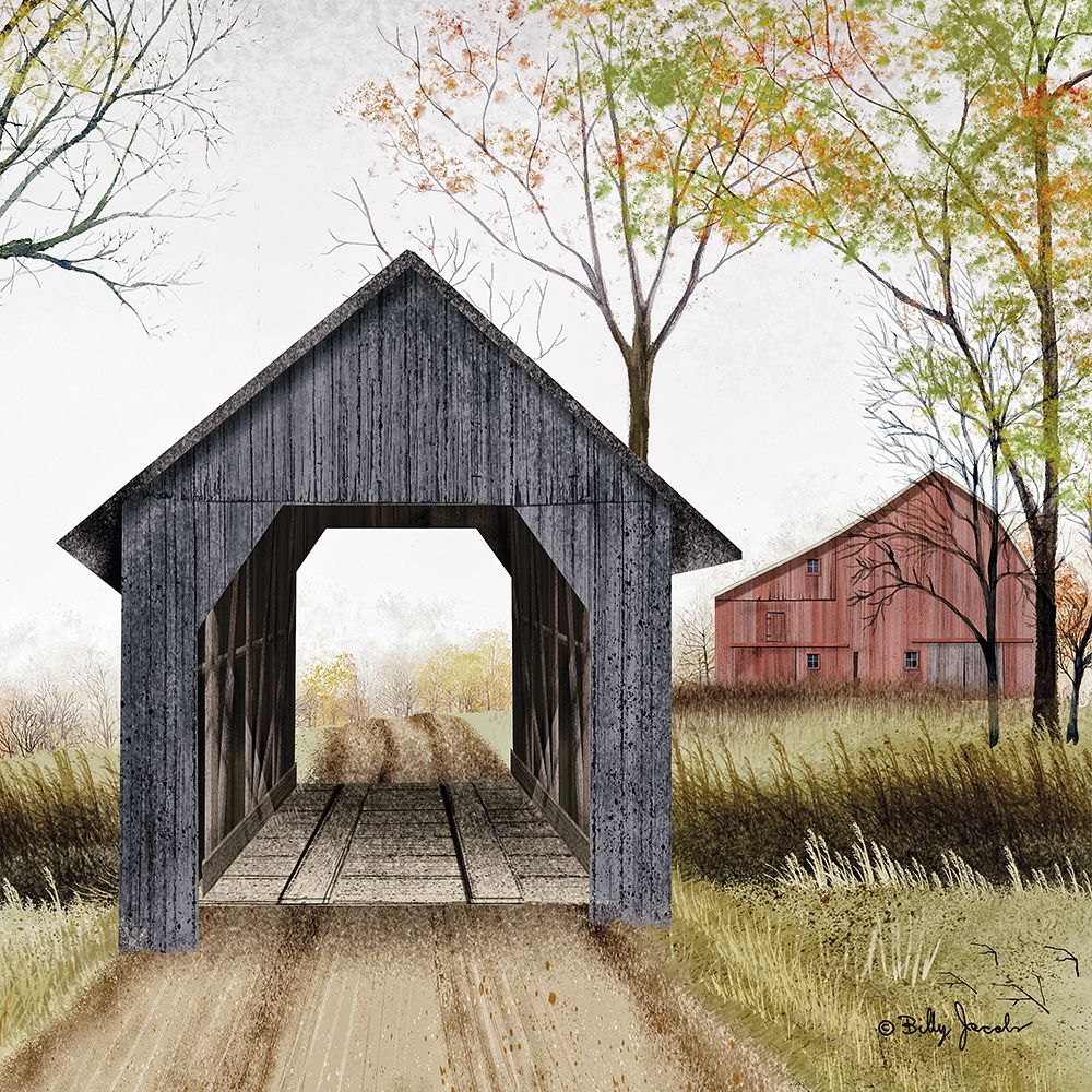 Bucks County Bridge II art print by Billy Jacobs for $57.95 CAD