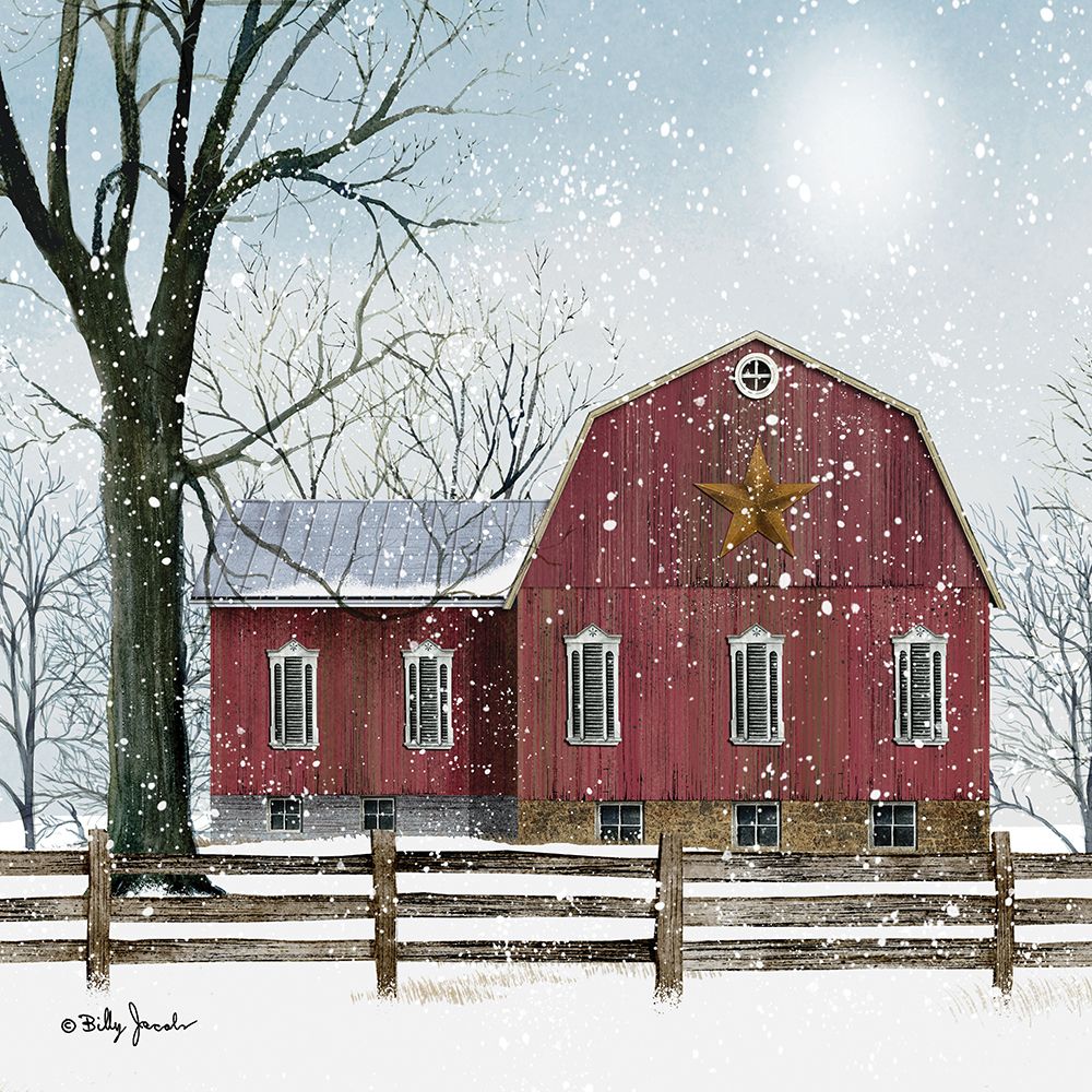 A Little Snow III art print by Billy Jacobs for $57.95 CAD