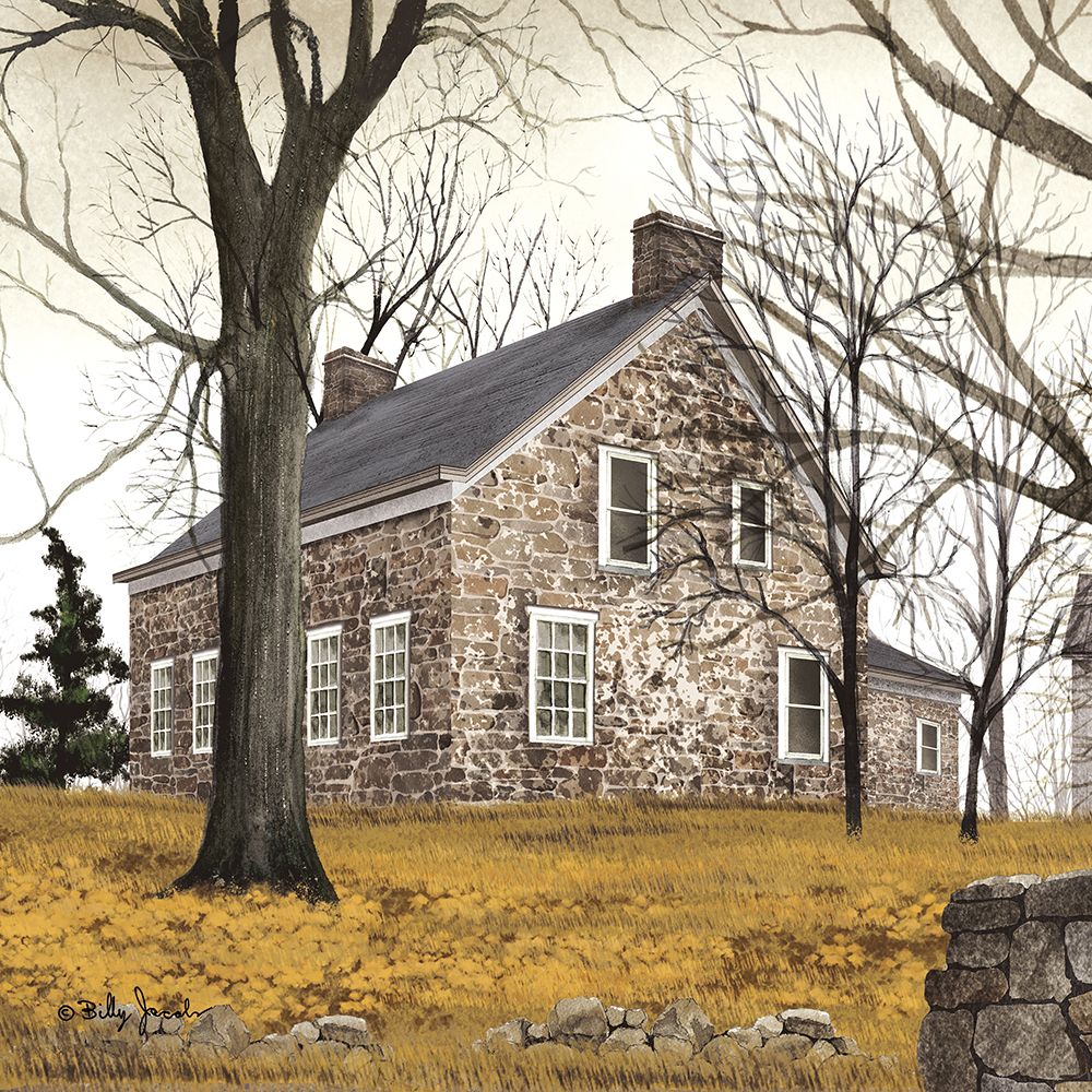 Stone Cottage II art print by Billy Jacobs for $57.95 CAD