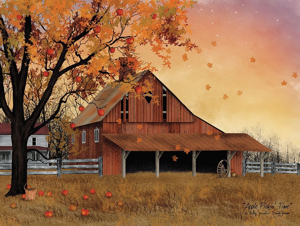 Apple Pickin Time art print by Billy Jacobs for $57.95 CAD