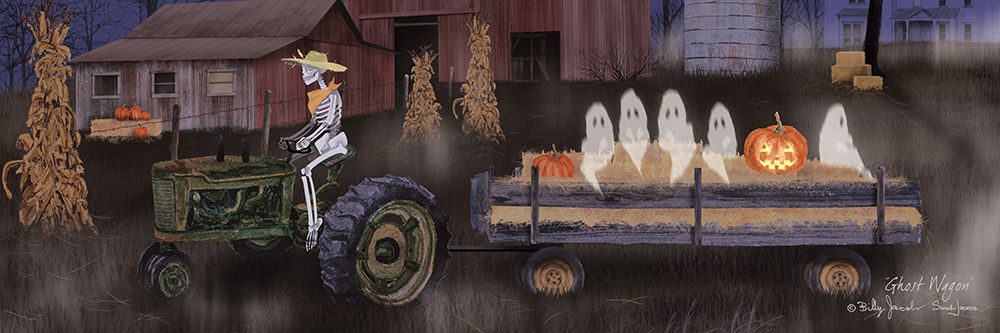 Ghost Wagon art print by Billy Jacobs for $57.95 CAD