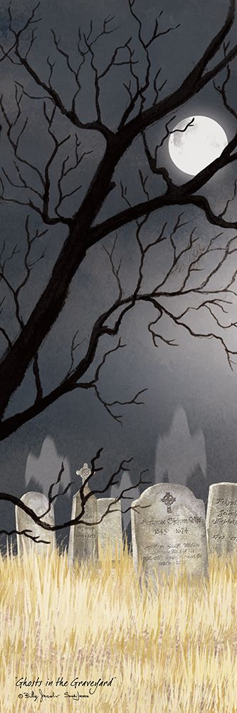 Ghosts in the Graveyard art print by Billy Jacobs for $57.95 CAD