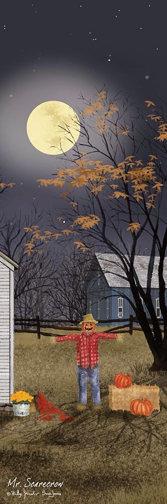 Mr. Scarecrow art print by Billy Jacobs for $57.95 CAD