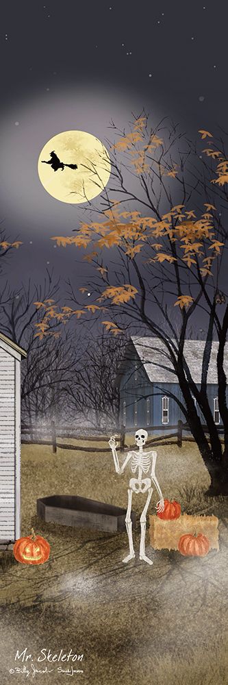 Mr. Skeleton art print by Billy Jacobs for $57.95 CAD